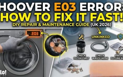 Hoover Washing Machine E03 Error: What Is & How To Fix?