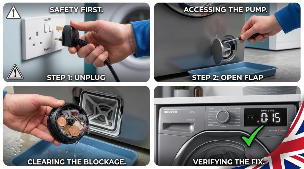 Step-by-Step Solutions for Hoover Washing Machine E03