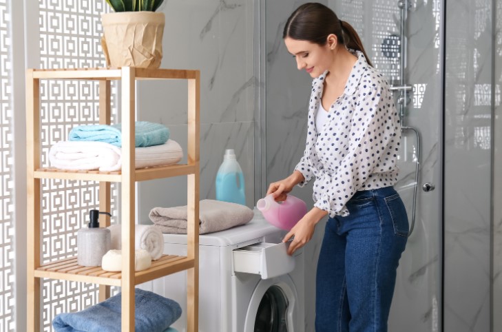 Fabric Softener Compartment Full of Water