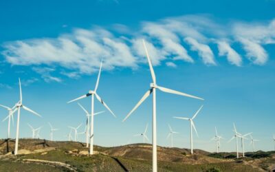 A Wind Turbine Transfers Energy From __________ Energy Store. What One Word Completes The Sentence?