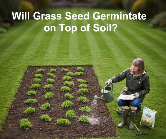 Will Grass Seed Germinate on Top of Soil? Here’s What I Found Out