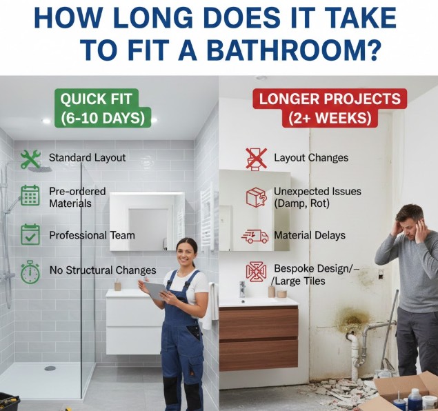 Can a Bathroom Really Be Fitted in Just 7 Days