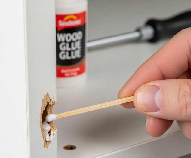 How Do You Fix Stripped Screw Holes In Chipboard