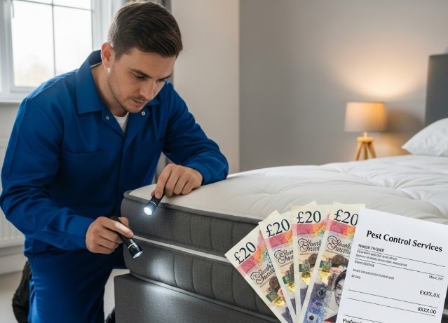 How Much Does It Cost To Get Rid Of Bed Bugs? UK Bed Bug Treatment Cost Guide
