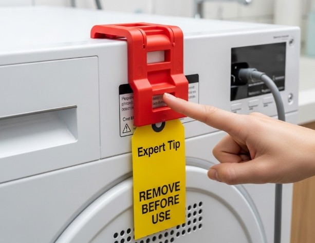 Why do people think tumble dryers have transit bolts