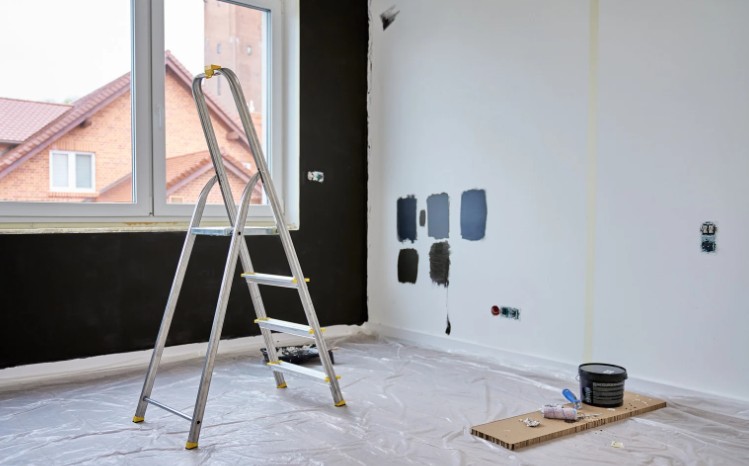 can you paint wet wall panels