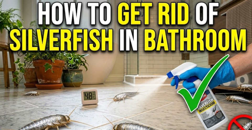 How To Get Rid Of Silverfish In Bathroom? – A UK Expert’s Guide To Reclaiming Your Sanctuary