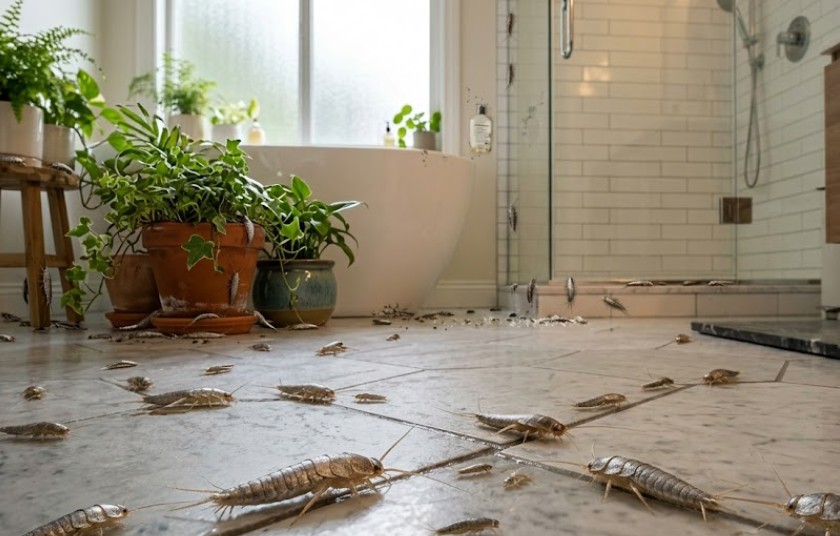Why Do Silverfish Love Your Bathroom More Than Any Other Room
